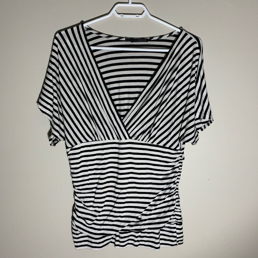 Maurices Stripe crossed over top
